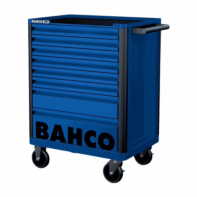 Bahco Servante « Storage HUB » E72 66 cm avec 8 tiroirs Bleue 1472K8BLUE Kobleo