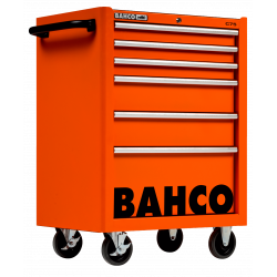 Bahco Servante classique C75 6 tiroirs orange charge 600 kg 986x501x763mm 14 Bahco Kobleo