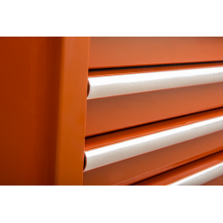 Bahco Servante classique C75 6 tiroirs orange charge 600 kg 986x501x763mm 14 Bahco Kobleo