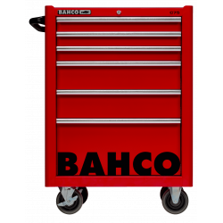 Bahco Servante classique C75 6 tiroirs rouge charge 600 kg 986x501x763mm 147 Bahco Kobleo