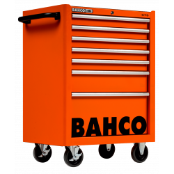 Bahco Servante classique C75 7 tiroirs orange charge 600 kg 986x501x763mm 14 Bahco Kobleo