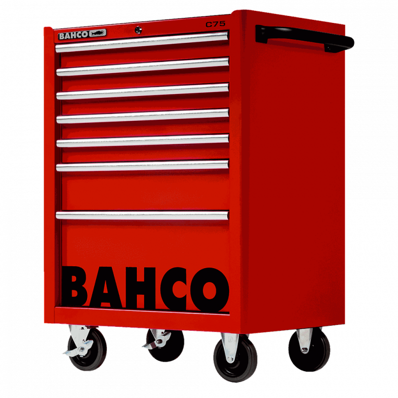 Bahco Servante classique C75 7 tiroirs rouge charge 600 kg 986x501x763mm 147 Bahco Kobleo