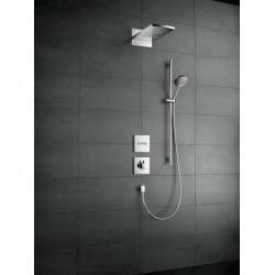 Hansgrohe Set finition mitigeur thermostatique ShowerSelect encastré haut débit  Kobleo