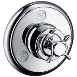 AXOR Set Montreux robinet d'arrêt/inverseur Trio et Quattro 3/4 nickel bro Kobleo