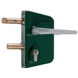 Locinox Serrure LCKX Thermolaquée verte Axe à 70 mm Kobleo