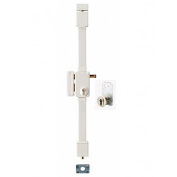 Thirard Serrure BELUGA Blanche CP TRANSIT 2 à tirage 75x130mm Droite 4 clés Kobleo