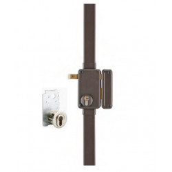 Thirard Serrure 3 points Marron BELUGA A2P CP TRANSIT 2 fouillot 75x130mm Gauc Kobleo