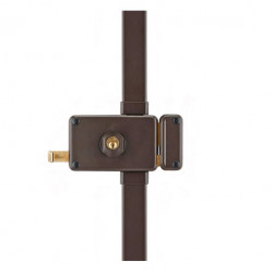 Thirard Serrure 3 points HORGA CR TRANSIT 2 à tirage 140 x 88 mm marron droite Kobleo