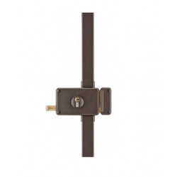 Thirard Serrure HORGA Marron CP TRANSIT 2 à tirage 88x140mm Droite 4 clés port Kobleo