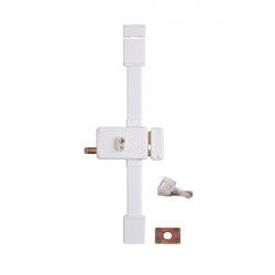 Thirard Serrure 3 points Blanche CP TRANSIT 2 fouillot 88x140mm Gauche 4 clés  Kobleo