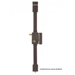 Thirard Serrure BELUGA Blanche CR TRANSIT 2 à tirage 75x130mm Droite 4 clés Kobleo