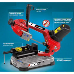 Femi Scie à ruban acier 1200W L:1440mm Diam120mm 784XL Kobleo