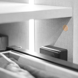 Emuca 900 Pastilles cache-vis, adhésive, D. 20 mm, Blanc Kobleo