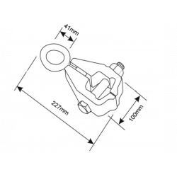 Bahco Serre-joints pour carrosserie BH8BC5 Bahco Kobleo