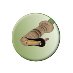 Ribiland Serpe italienne 41,5x14,5cm Kobleo