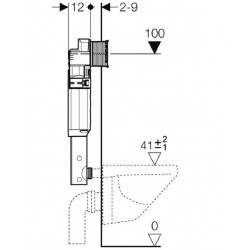 Geberit Réservoir à encastrer UP 320 109.300.00.5 Geberit Kobleo