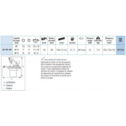 Sidamo Scie A Ruban Sr125 Mv Avec Socle Kobleo