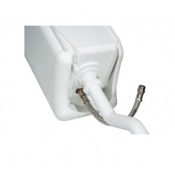 Regiplast Réservoir colonne avec tube droit pour siège à la turque 501 Regiplast Kobleo