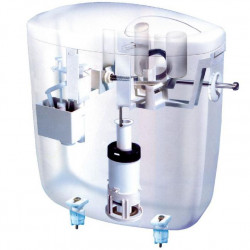 Regiplast Réservoir Registar semi-bas 2151 Double débit 2151 Regiplast Kobleo