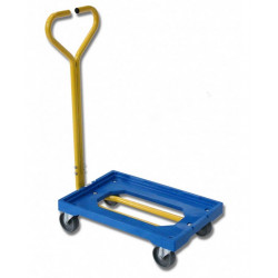 Stockman Plateforme roulante à poignée 250 Kg 4 roues pivotantes PD250C Kobleo