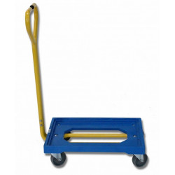 Stockman Plateforme roulante à poignée 250 Kg 4 roues pivotantes PD250C Kobleo