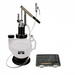 Bahco Réservoir pour remplissage d'huile de transmission 8L 11 adaptateurs B Kobleo