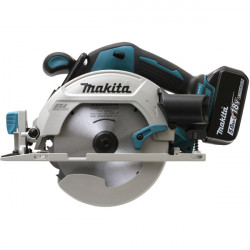 Makita Scie circulaire 18 V Li-Ion 5 Ah Diam 165 mm DHS680RTJ Kobleo