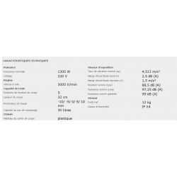 Dolmar Scarificateur électrique 1300W 32Cm EV3213 Dolmar Kobleo