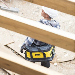 Stanley Sac à outils avec chargeur rapide 18V FMCB100B-QW Kobleo Stanley Sac à outils avec chargeur rapide 18V FMCB100B-QW Kobleo