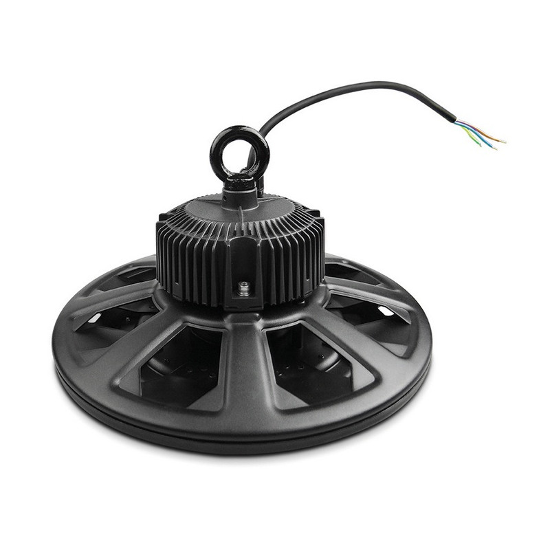 Fox Suspension UFO-LED 200W coloris Noir 26000Lm 6000K IP65 Fox Kobleo Fox Suspension UFO-LED 200W coloris Noir 26000Lm 6000K IP65 Fox Kobleo