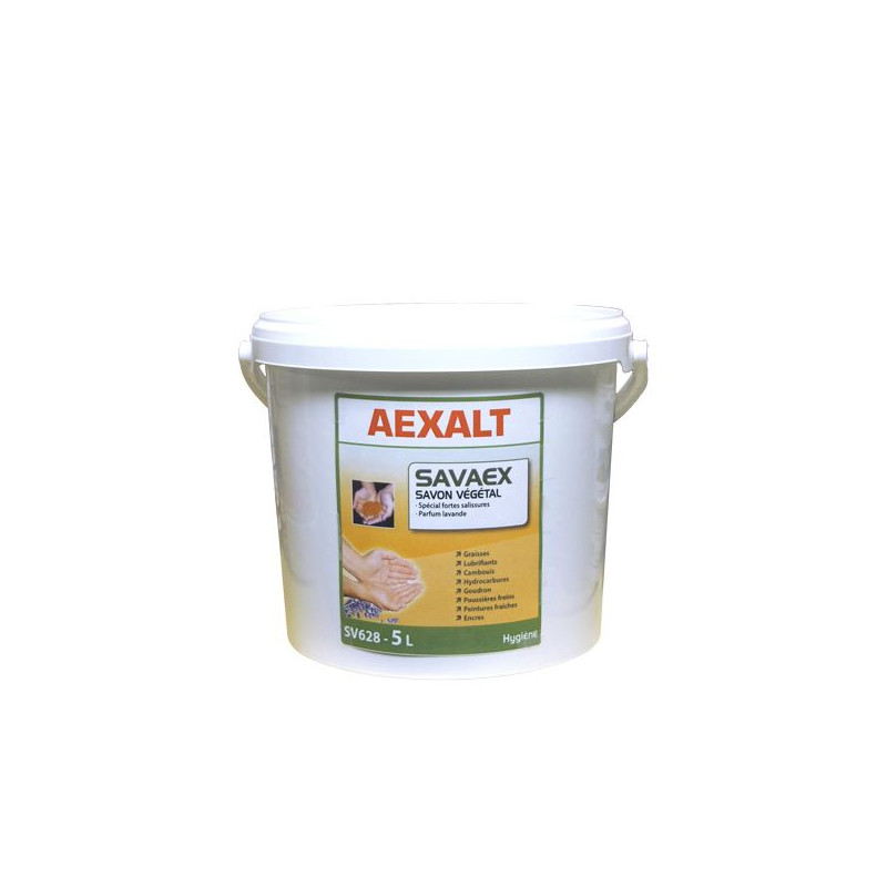 Aexalt Savon poudre végétal en poudre micronisée parfum lavande 5 L SAVAEX Kobleo