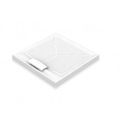 Akw Receveur de douche à poser 1800x820mm Sulby accessibilité PMR Akw Kobleo