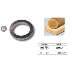 Leman Rouleau 50 mètres 1293571 Lame scie ruban acier C75 35x07 pas 12 Leman Kobleo
