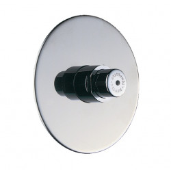 Delabie Robinet d'urinoir TEMPOSTOP temporisé ~7 sec encastré Rosace Inox Diam Kobleo