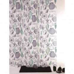 Allibert Rideau de douche en PEVA 180 x 200 cm couleur Decor DEIMA Kobleo