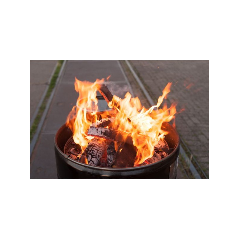 BarrelQ Barbecue braséro, table d'appoint Diam40xH58cm housse Barrel Small Kobleo BarrelQ Barbecue braséro, table d'appoint Diam40xH58cm housse Barrel Small Kobleo