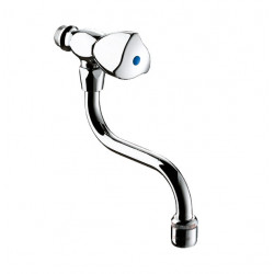 Delabie Robinet d'évier bec 150mm M1/2 en laiton chromé Delabie Kobleo