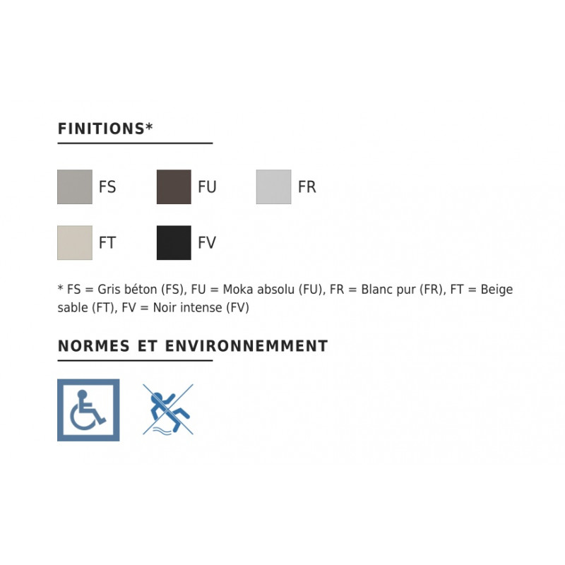 Ideal standard Receveur de douche rectangulaire Ultra Flat S 160 x 90 cm gris béton K Kobleo Ideal standard Receveur de douche rectangulaire Ultra Flat S 160 x 90 cm gris béton K Kobleo