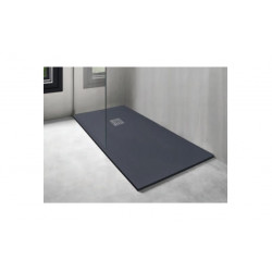 Ondée Receveur de douche résine de synthèse gris 90x140x4 cm RESINE90x140 Ondée Kobleo