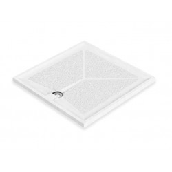 Akw Receveur de douche extra-plat 1000x700mm Braddan accessibilité PMR Akw Kobleo