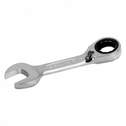 Bahco Clé mixte à cliquet courte finition chromée 17 mm 10RM-17 Bahco Kobleo