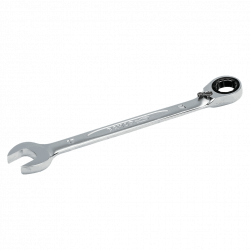 Bahco Clé mixte à cliquet métrique avec finition chromée 9 mm 1RM-9 Bahco Kobleo