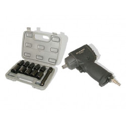 Lacme Clé chocs pneumatique Extra courte 1/2 680Nm coffret 10 douilles et r Kobleo