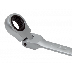 Irimo Clé mixte à cliquet réversible 8 mm tête amovible 37122 Irimo Kobleo