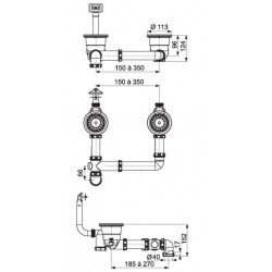 Valentin Cleany Quick Diam 90 2 bacs Kobleo