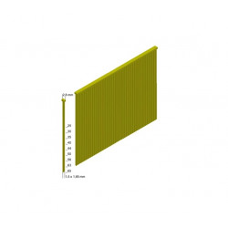 Milwaukee Clous galvanisés 16G / 32 mm 20° x 2000 pcs Kobleo