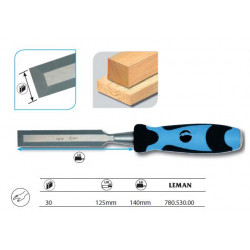 Leman Ciseau à Bois / Manche Bi-Matiere L.30mm Kobleo