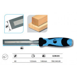 Leman Ciseau à Bois / Manche Bi-Matiere L.40mm Kobleo