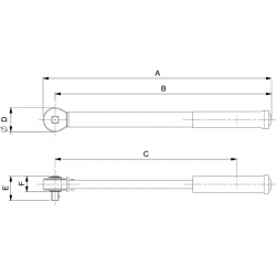 Bahco Clé dynamométrique électronique embouts têtes interchangeables 135-135 Bahco Kobleo