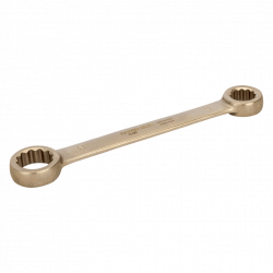 Bahco Clé fourche double anneau plat antidéflagrantes 46x50mm alu bronze NS0 Bahco Kobleo